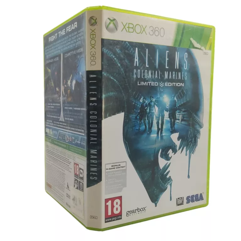 GRA XBOX 360 ALIENS CLONIAL MARINES LIMITED EDITION