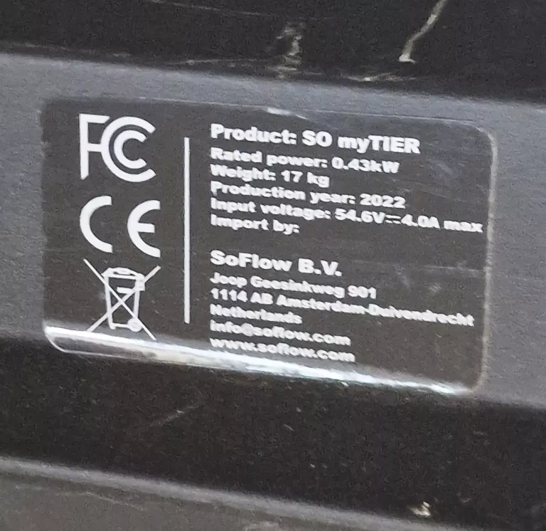 HULAJNOGA ELEKTRYCZNA SOFLOW MYTIER 2022 20KM/H  P263