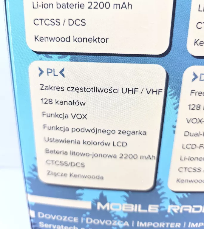 BAOFENG BF-H6 10W RADIOTELEFON
