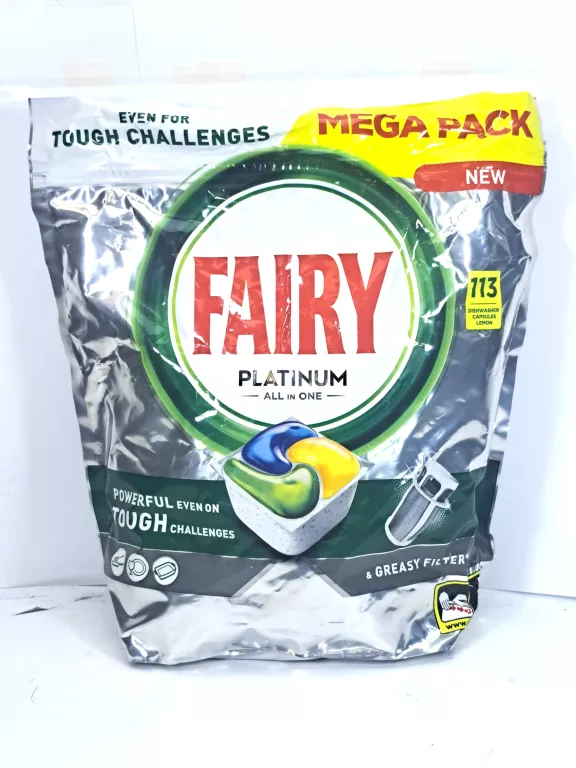 FAIRY PLATINUM ALL IN ONE 113 PCS