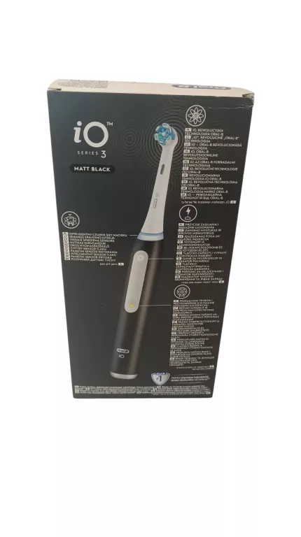 SZCZOTECZKA ELEKTRYCZNA ORAL-B IO SERIES 3 MATT BLACK