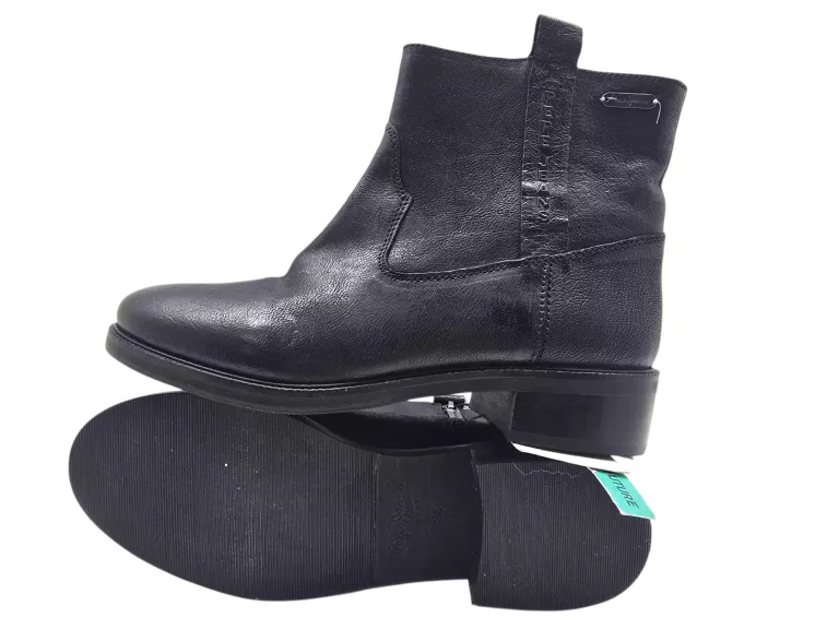 PEPE JEANS BOTKI PLS50456 CZARNY 38R 25CM