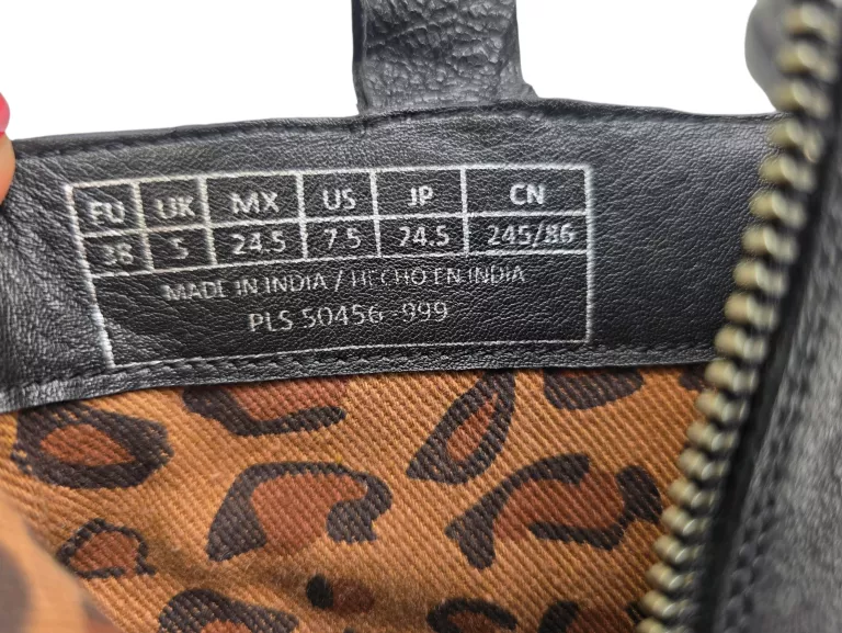 PEPE JEANS BOTKI PLS50456 CZARNY 38R 25CM