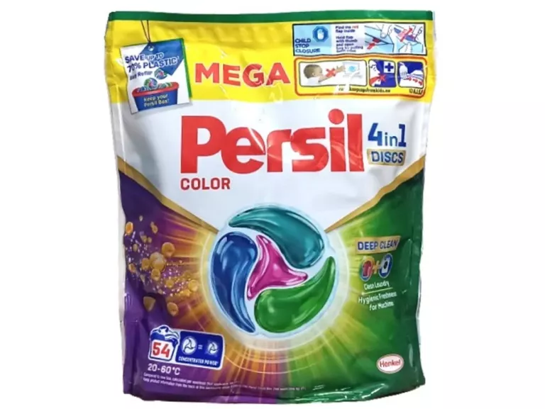PERSIL 4W1 DISCS KAPSUŁKI DO PRANIA KOLORU 54SZT
