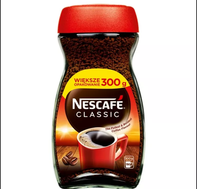 KAWA ROZPUSZCZALNA NESCAFE CLASSIC 300 G