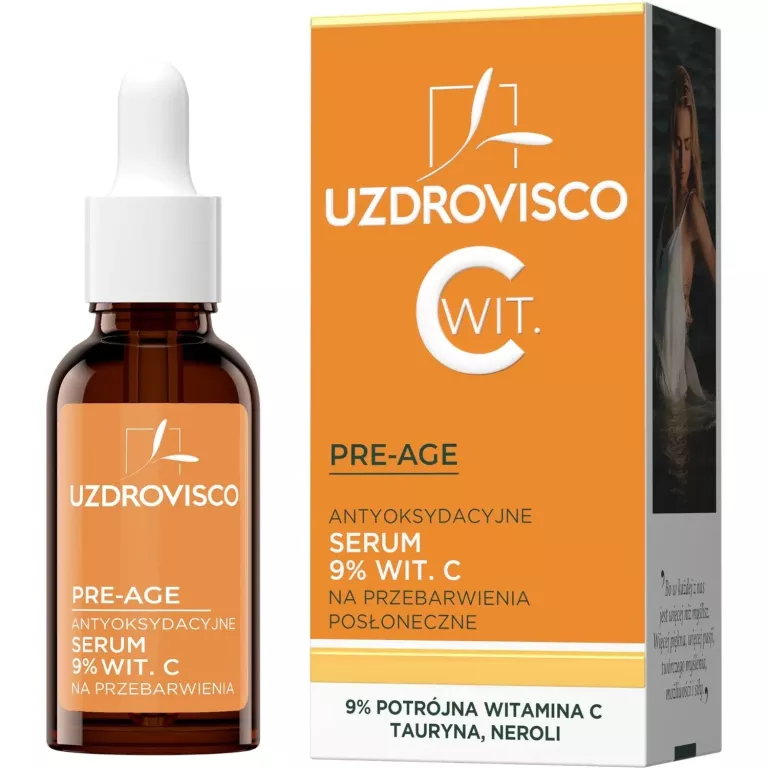 UZDROVISCO PRE-AGE SERUM 9% WITAMINA C, 30ML