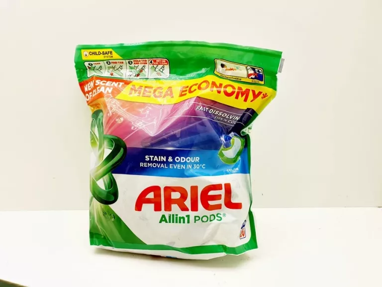 ORYGINALNE KAPSUŁKI DO PRANIA ARIEL ALL IN 1 PODS DO KOLORU 60 SZTUK