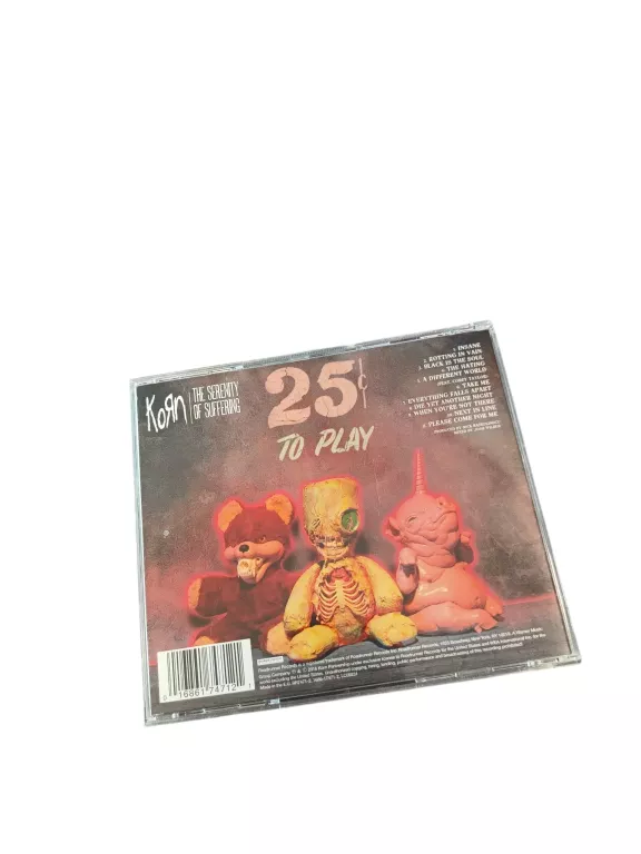 CD KORN THE DERENITY OF SUFERING RR7471-2