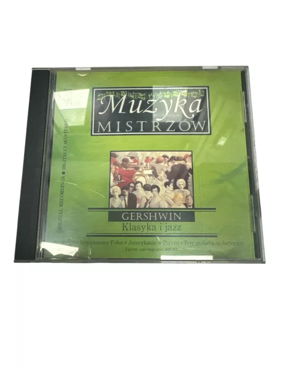 PŁYTA CD MUZYKA MISTRZÓW GERSHAWIN KLASYKA I JAZZ