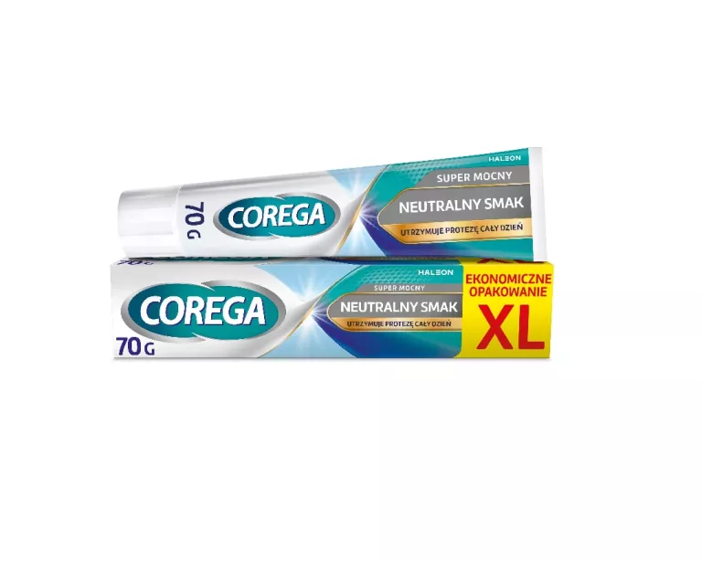 COREGA KREM MOCUJĄCY DO PROTEZ NATURALNY SMAK 70G