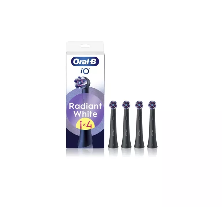 KOŃCÓWKI DO SZCZOTECZKI ORAL-B IO RADIANT WHITE 4 SZTUKI