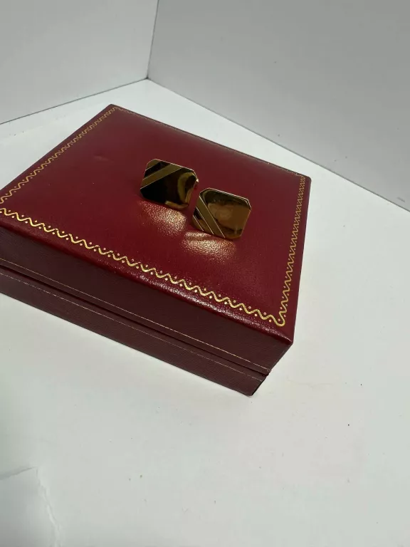 ZŁOTE SPINKI DO MANKIETÓW 585 4,74G