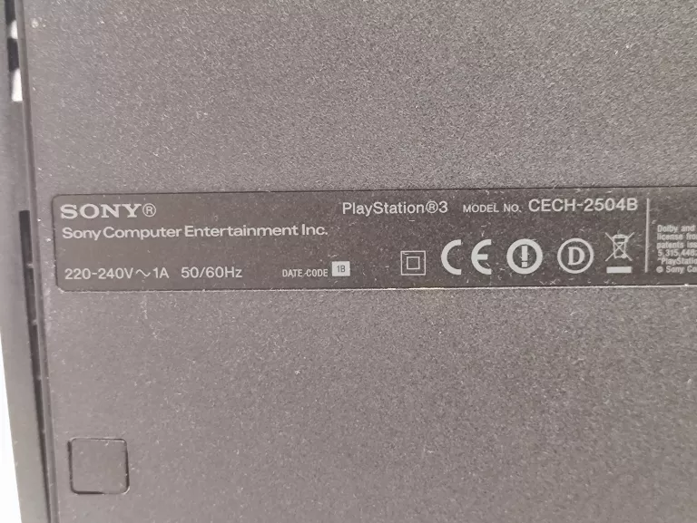 KONSOLA PS3 CECH-2504B 320GB + 5 GIER