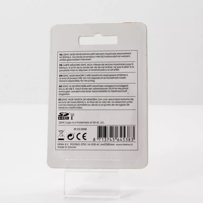 KARTA PAMIĘCI SD 16GB