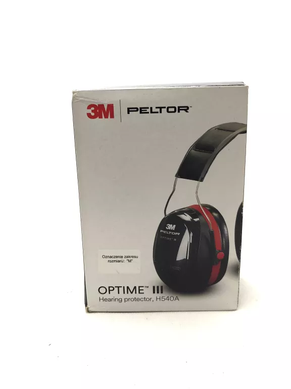 SŁUCHAWKI OCHRONNE 3M PELTOR OPTIME III H540A ROZM M