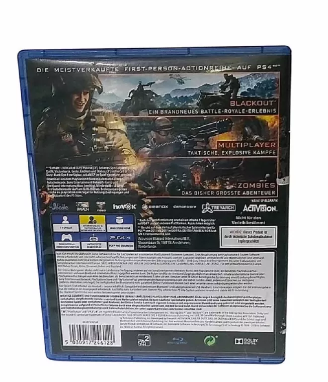 PS4 CALL OF DUTY BLACK OPS 3