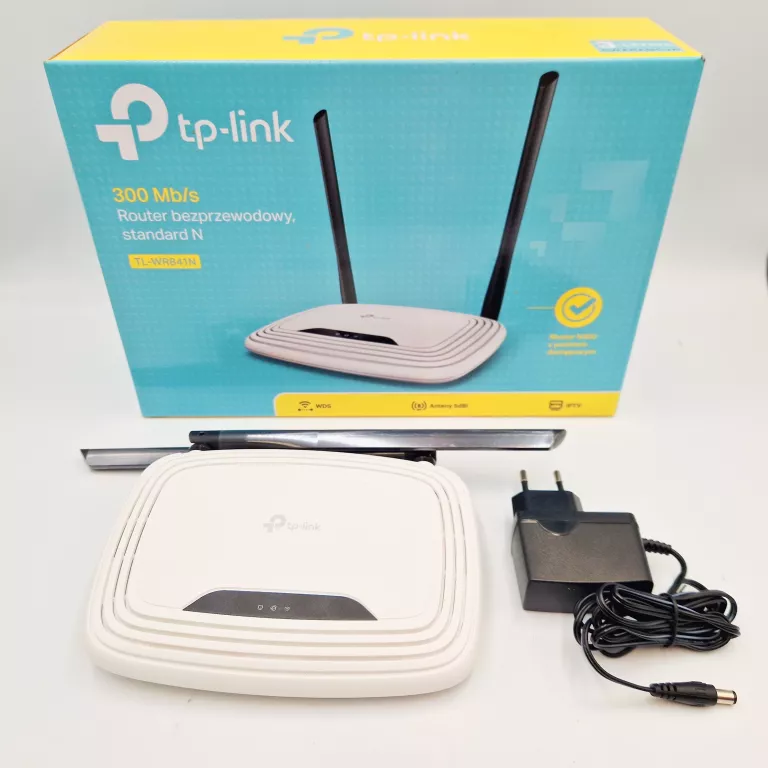ACCESS POINT, ROUTER TP-LINK TL-WR841N 802.11N (WI-FI 4)