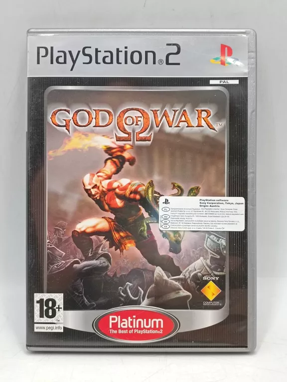 GRA PS2 GOD OF WAR WYDANIE POLSKIE