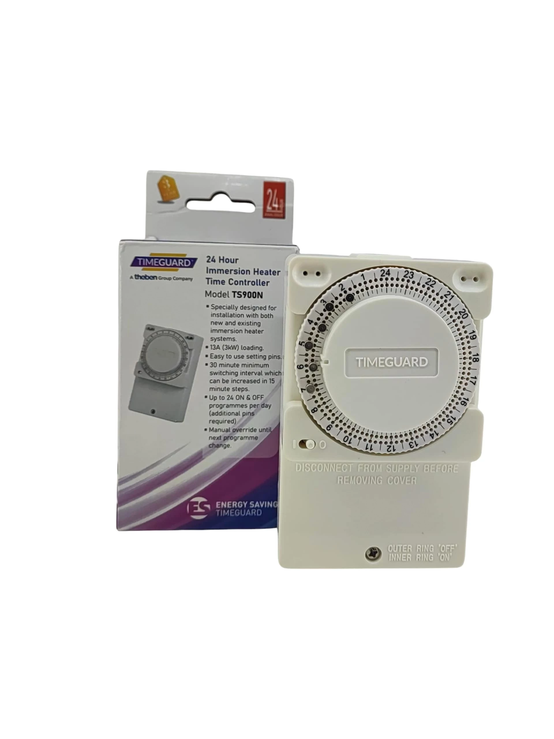 Timeguard TS900N Warmwasser-Zeitschalter – 24h Timer Für Boiler Und Durchlauferhitzer Timeguard TS900N Warmwasser-Zeitschalter – 24h Timer Für Boiler Und Durchlauferhitzer