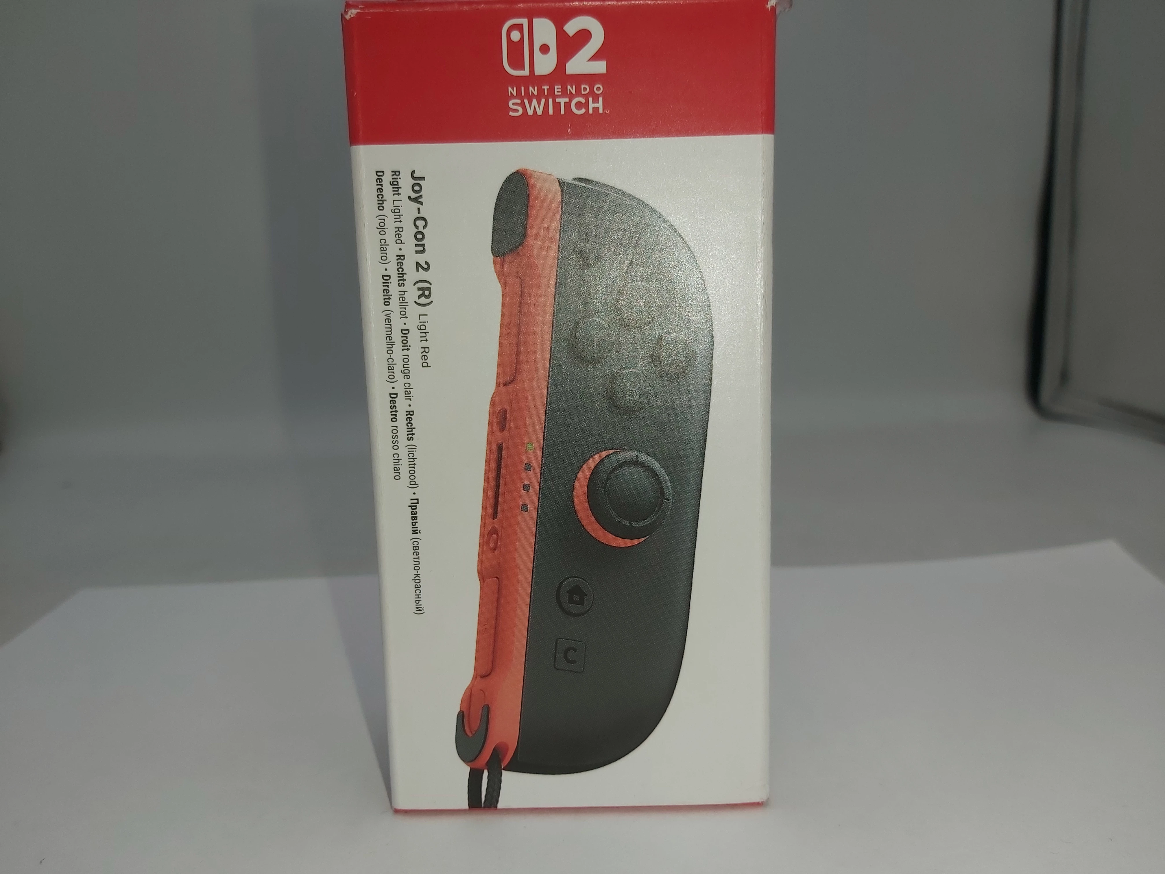 JOY-CON 2 (R) LIGHT RED SWITCH 2 DO NINTENDO SWITCH KOMPLET