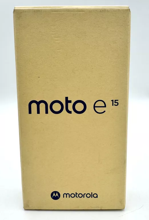 TELEFON MOTOROLA MOTO E15 2/64GB KOMPLET - PLOMBA!