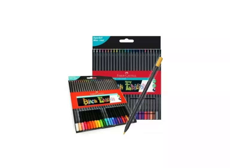 KREDKI OŁÓWKOWE FABER CASTELL BLACK EDITION