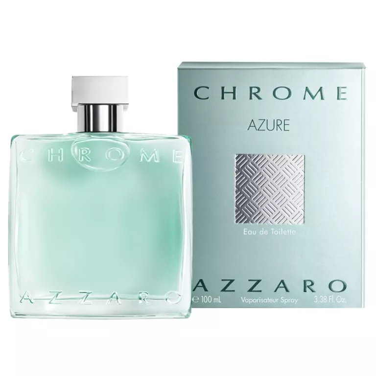 ORYGINALNA WODA TOALETOWA AZZARO CHROME AZURE 100ML. (FOLIA)