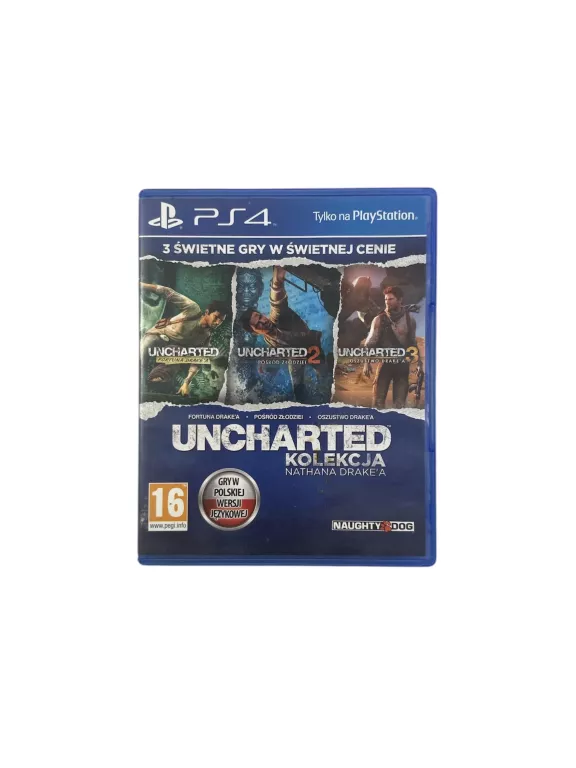 UNCHARTED KOLEKCJA NATHANA DRAKE'A PL PS4