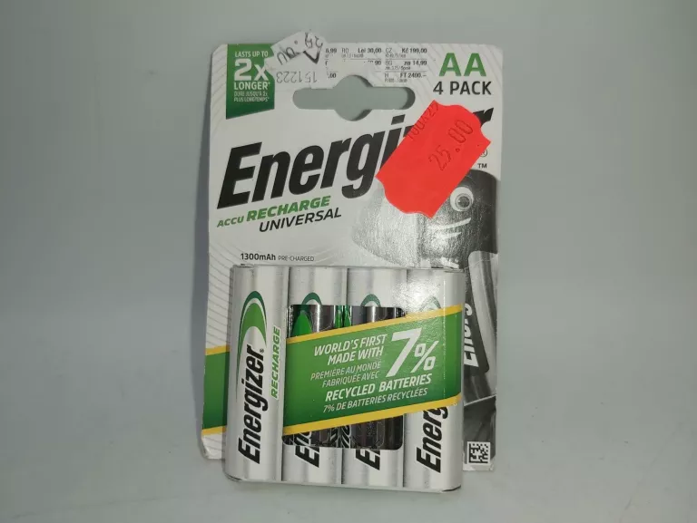 AKUMULATORKI ENERGIZER AA 4 SZT 1300 MAH