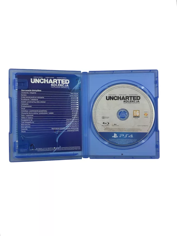 UNCHARTED KOLEKCJA NATHANA DRAKE'A PL PS4