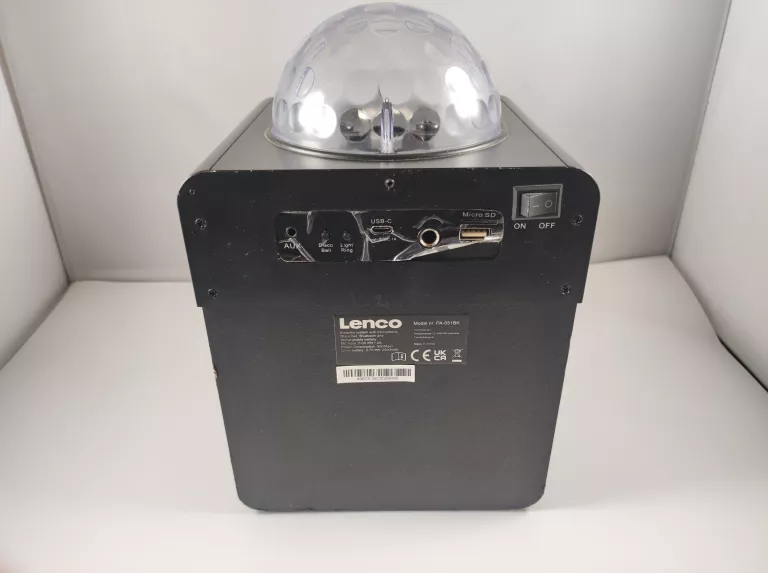 GŁOSNIK LENCO PA-051BK