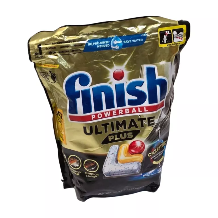 FINISH ULTIMATE PLUS ALL IN 1 KAPSUŁKI DO ZMYWARKI CYTRYNA 90 SZT
