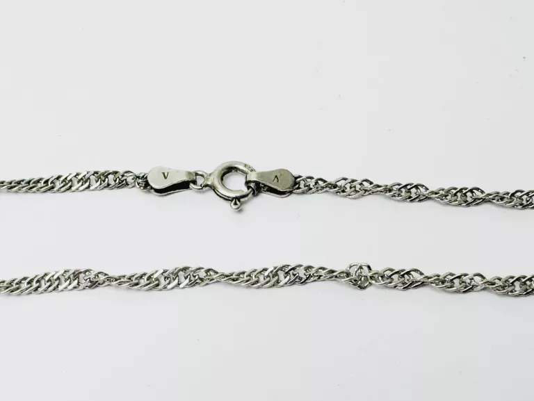 SREBRNY ŁAŃCUSZEK 925 4,93G R54