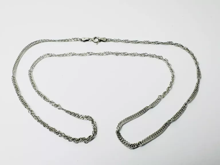 SREBRNY ŁAŃCUSZEK 925 4,93G R54