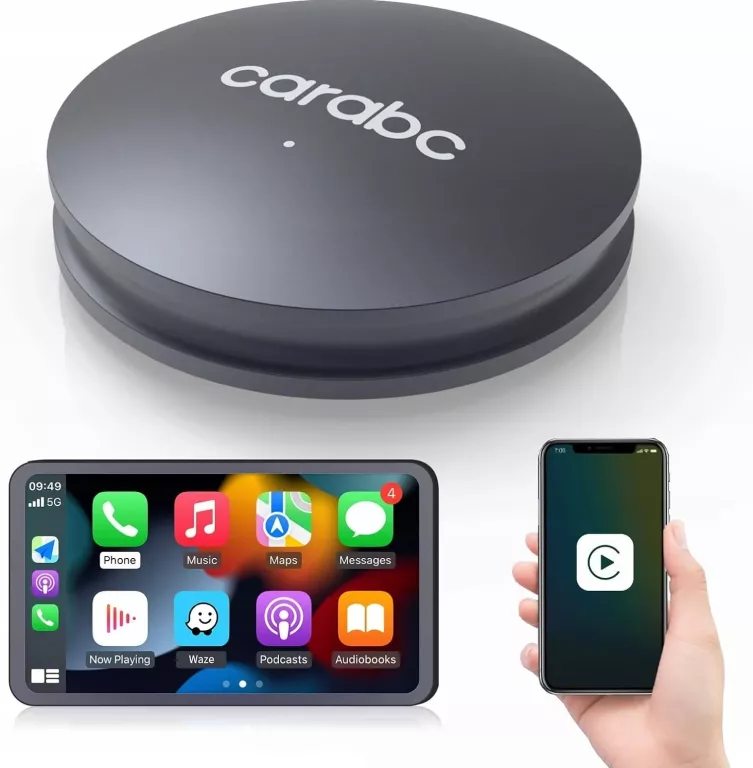 BEZPRZEWODOWY ADAPTER CARPLAY 4.0 CARABC
