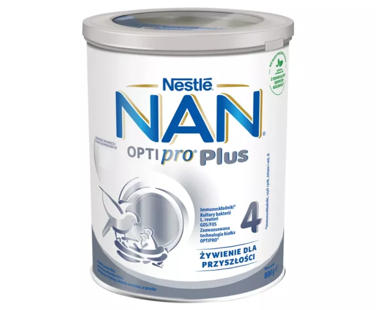 MLEKO MODYFIKOWANE NAN OPTIPRO PLUS 4 DLA DZIECI PO 2. ROKU 800 G