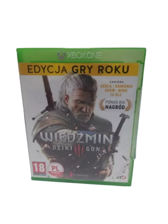 GRA XBOX ONE WIEDZMIN 3 EDYCJA GRY ROKU