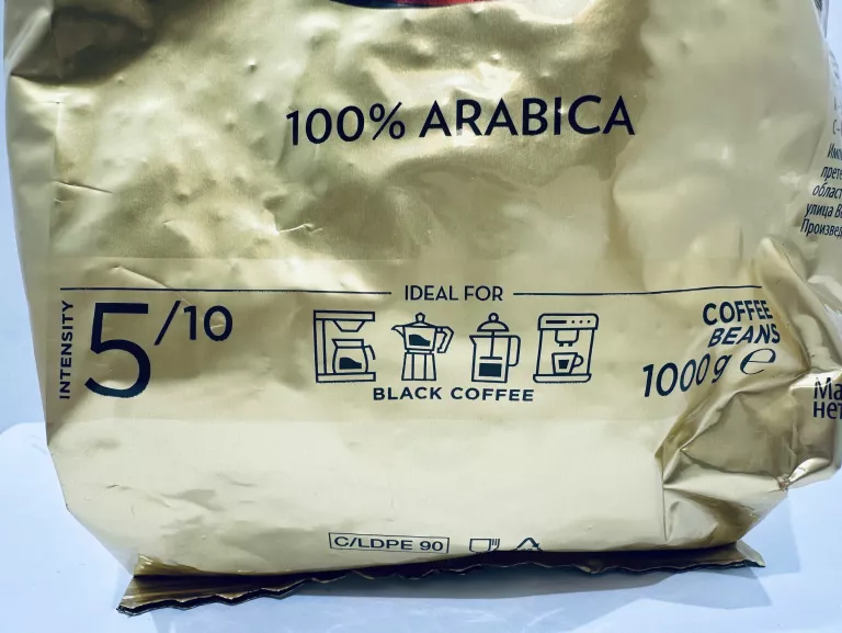 KAWA ZIARNISTA ARABICA LAVAZZA QUALITA ORO 1000 G
