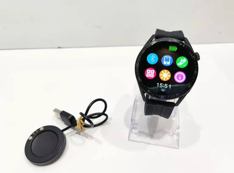SMARTWATCH SM6 OPAL ŁADADOWARKA