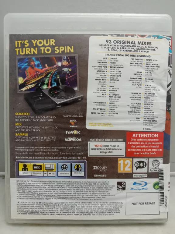 GRA NA PS3 DJ HERO