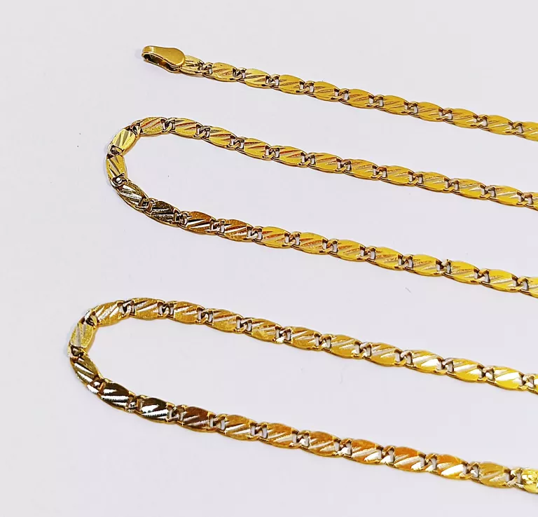 ŚLICZNY ZŁOTY ŁAŃCUSZEK 585 8,90 G