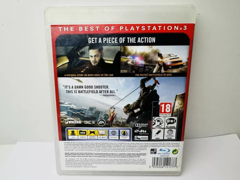 GRA PS3 BATTLEFIELD HARDLINE