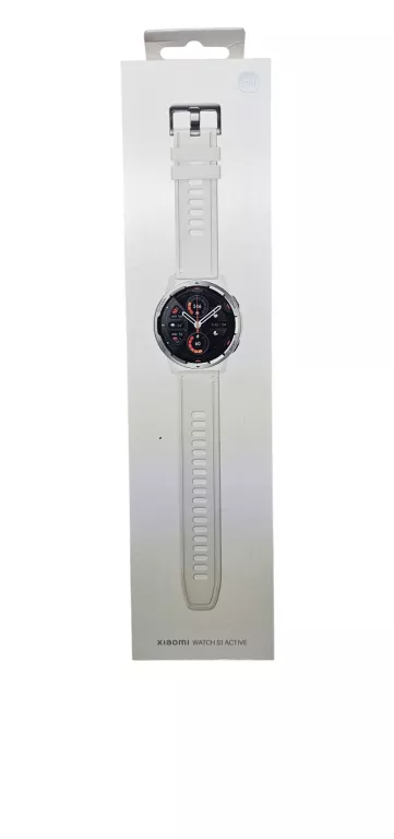 SMARTWACH XIAOMI WATCH S1 ACTIVE BIAŁY KOMPLET