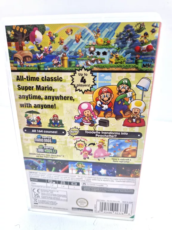 GRA NINTENDO SWITCH SUPER MARIO BROS. U DELUXE