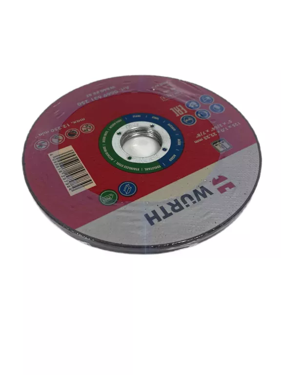 TARCZE DO CIĘCIA METALU STALI NIERDZEWNEJ INOX 125 1,0 X 22,23MM 25SZT