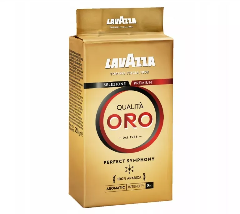 KAWA MIELONA LAVAZZA QUALITA ORO 250G KAWA PALONA100% ZIARNA ARABICA 2027