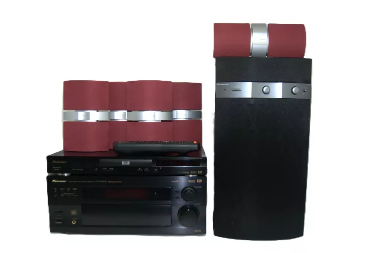 KINO DOMOWE PIONEER VSX-839RDS 5.1 + GŁOŚNIKI