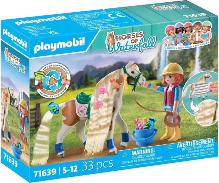 PLAYMOBIL HORSES OF WATERFALL 71639 ELLIE Z KONIEM