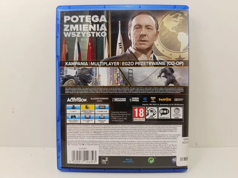 GRA CALL OF DUTY ADVANCED WARFARE PS4