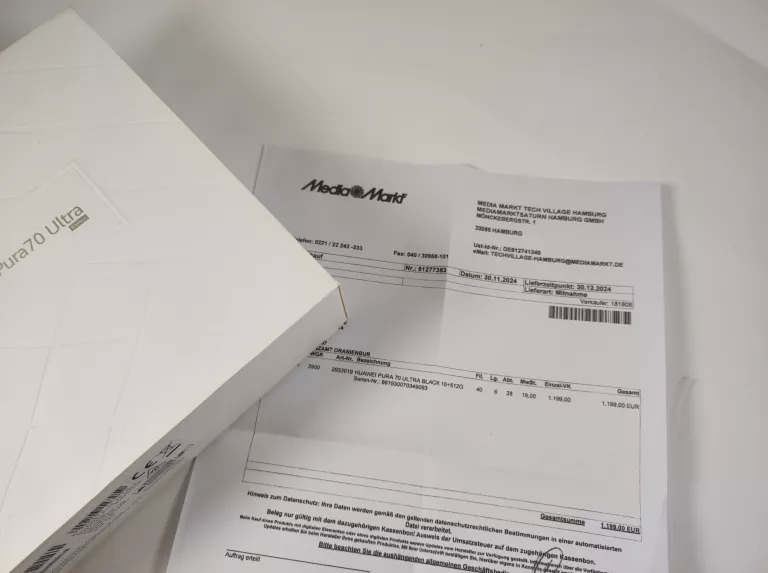 HUAWEI PURA 70 ULTRA 512GB 16GB KOMPLET ŁADNY STAN!